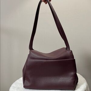 COLAB First Dibs Shoulder Burgundy Chic Shoulder Bag